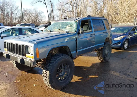 1999 Jeep Cherokee Classic/Sport z USA, uszkodzony, nr VIN 1J4FF68S4XL548622